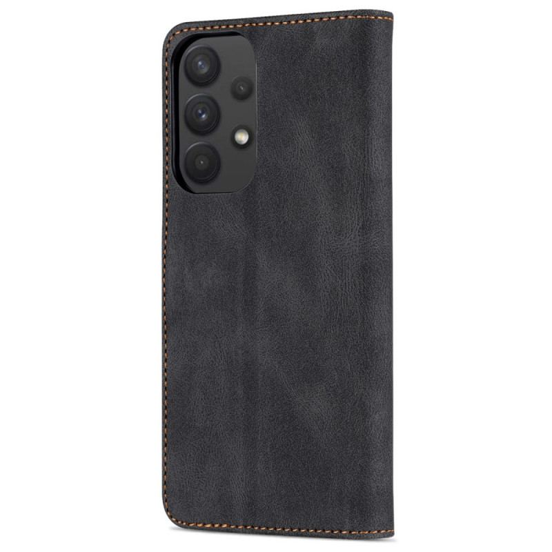 Capa Folio Para Samsung Galaxy M53 5G Costura Azns