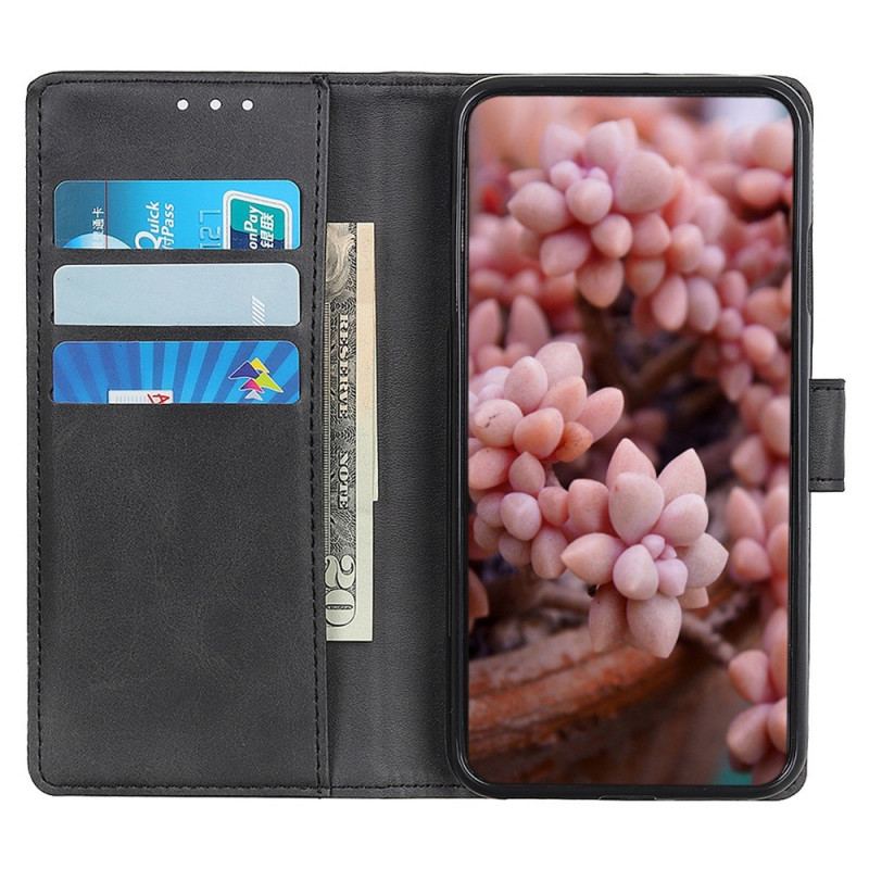 Capa Folio Para Samsung Galaxy M53 5G Couro Sintético Fosco