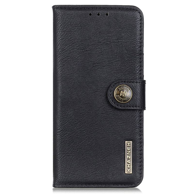 Capa Folio Para Samsung Galaxy M53 5G Imitação De Couro Khazneh