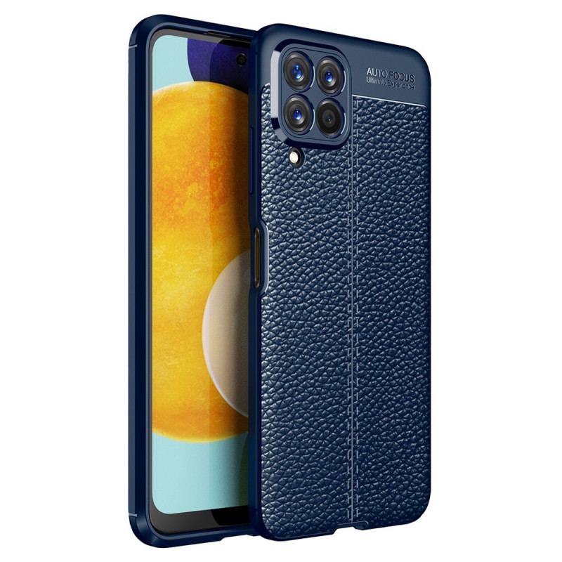 Capa Para Samsung Galaxy M53 5G Estilo Couro Lichia