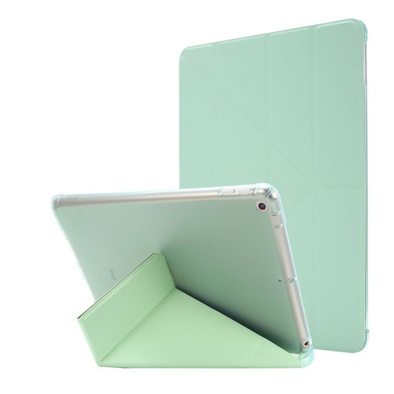 Capa De Celular Para iPad 10.2" (2020) (2019) Efeito Couro Origami