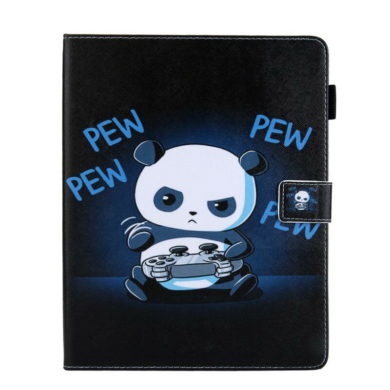 Capa De Couro Para iPad 10.2" (2020) (2019) Banco Panda Banco