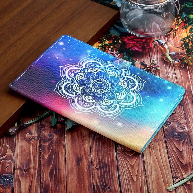 Capa De Couro Para iPad 10.2" (2020) (2019) Mandala Art Series