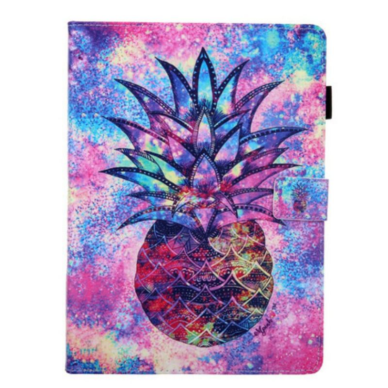 Capa Flip Para iPad 10.2" (2020) (2019) Abacaxi Funky