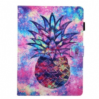 Capa Flip Para iPad 10.2" (2020) (2019) Abacaxi Funky