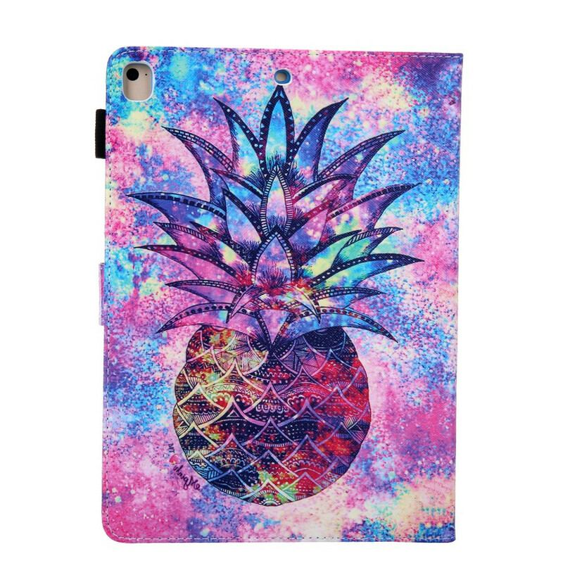 Capa Flip Para iPad 10.2" (2020) (2019) Abacaxi Funky