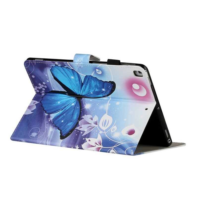 Capa Flip Para iPad 10.2" (2020) (2019) Borboleta Mágica