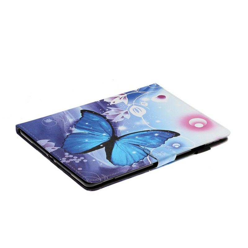 Capa Flip Para iPad 10.2" (2020) (2019) Borboleta Mágica