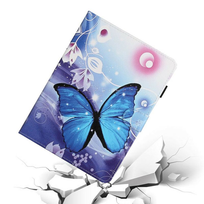 Capa Flip Para iPad 10.2" (2020) (2019) Borboleta Mágica