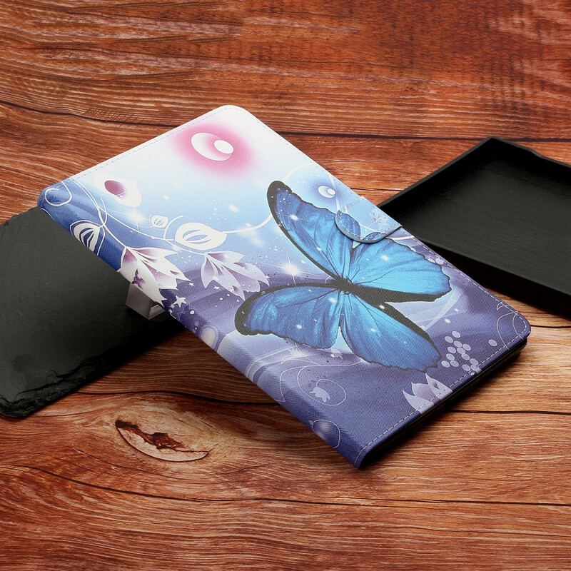 Capa Flip Para iPad 10.2" (2020) (2019) Borboleta Mágica