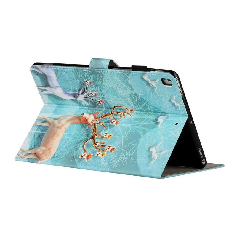 Capa Flip Para iPad 10.2" (2020) (2019) Cervo