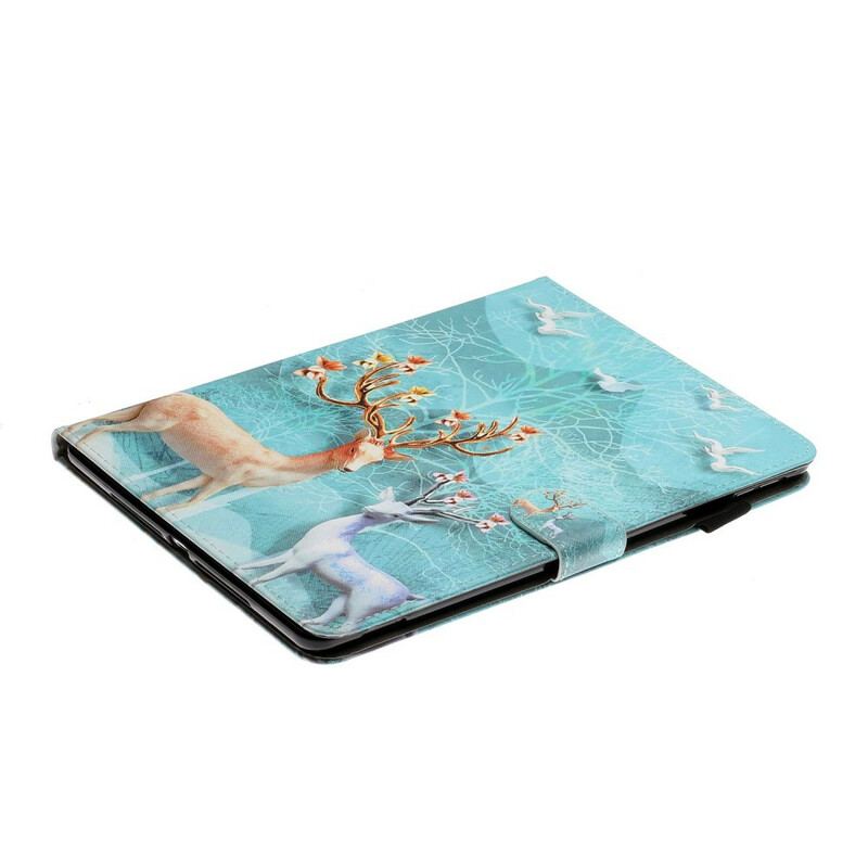 Capa Flip Para iPad 10.2" (2020) (2019) Cervo