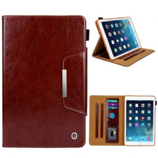 Capa Flip Para iPad 10.2" (2020) (2019) Fecho De Prata