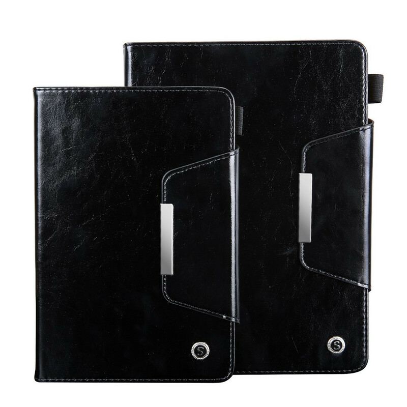 Capa Flip Para iPad 10.2" (2020) (2019) Fecho De Prata