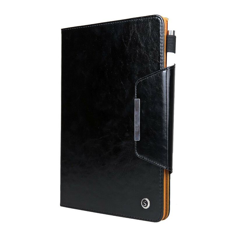 Capa Flip Para iPad 10.2" (2020) (2019) Fecho De Prata