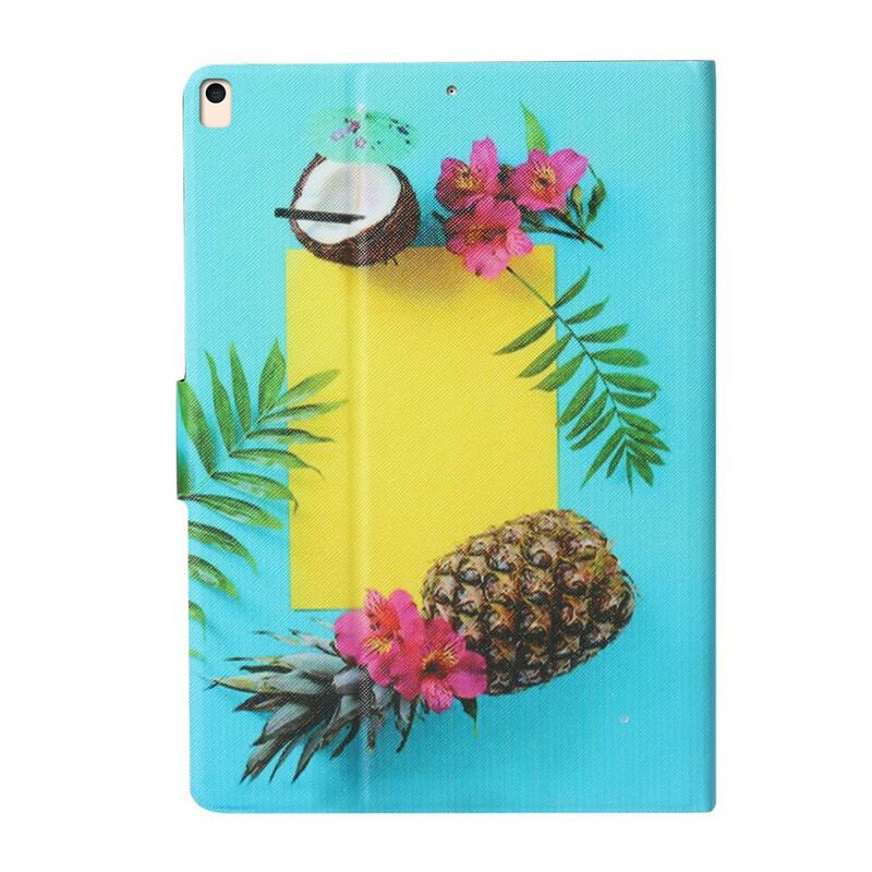 Capa Flip Para iPad 10.2" (2020) (2019) Frutas Exóticas