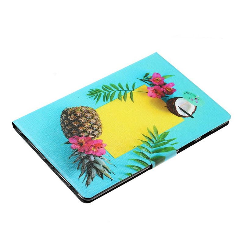 Capa Flip Para iPad 10.2" (2020) (2019) Frutas Exóticas