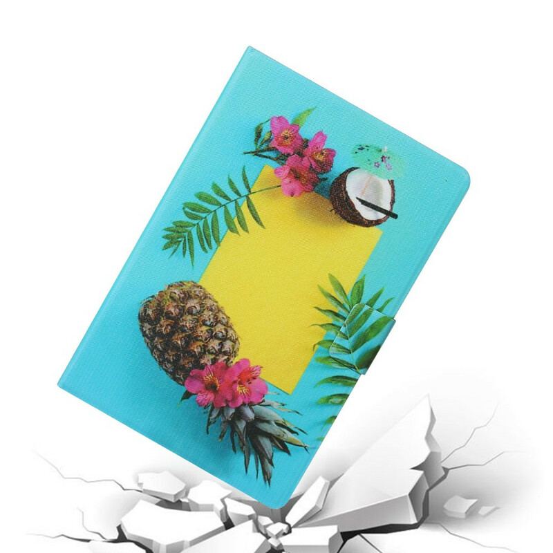 Capa Flip Para iPad 10.2" (2020) (2019) Frutas Exóticas