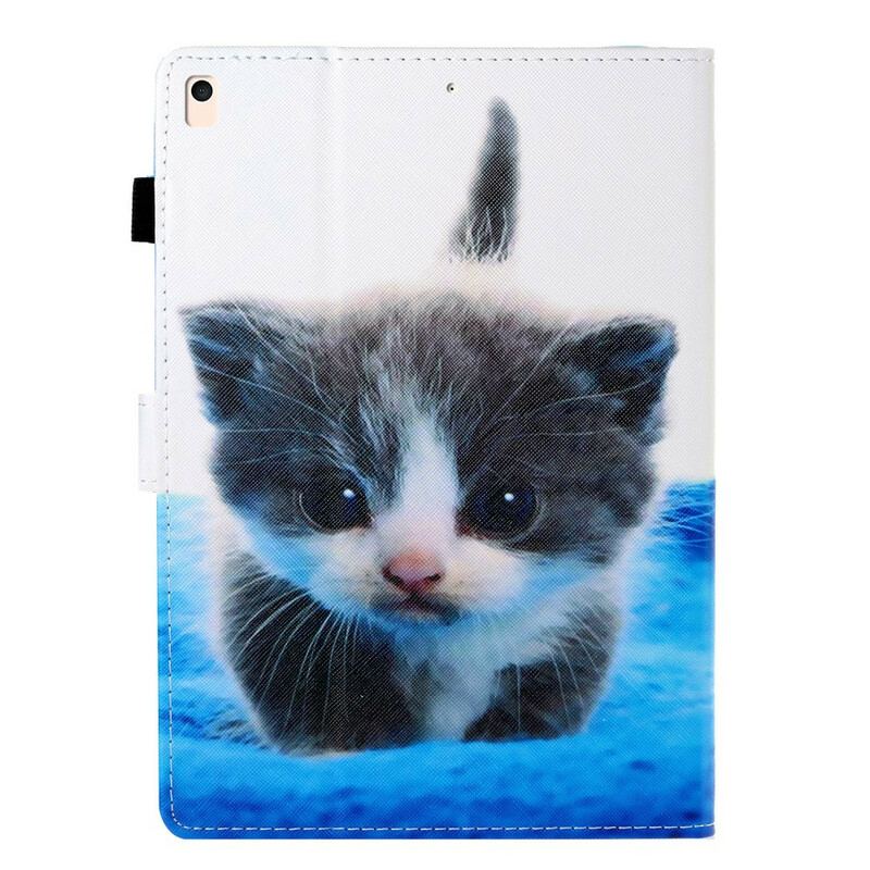 Capa Flip Para iPad 10.2" (2020) (2019) Panda/gatinho