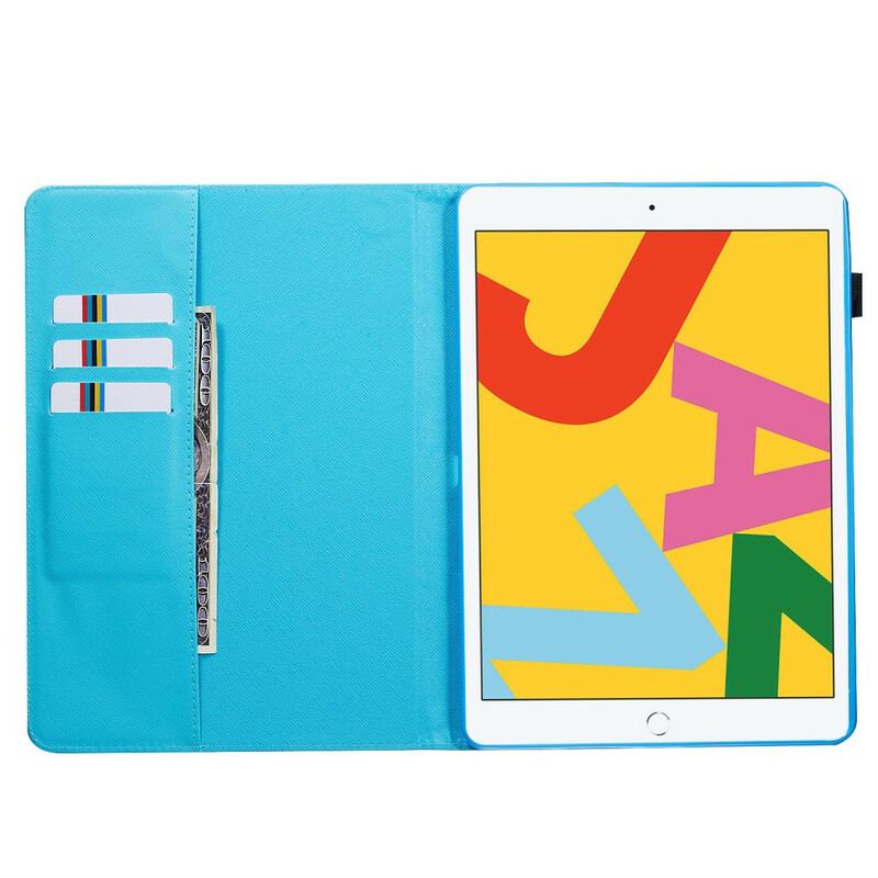 Capa Flip Para iPad 10.2" (2020) (2019) Paris Eu Te Amo