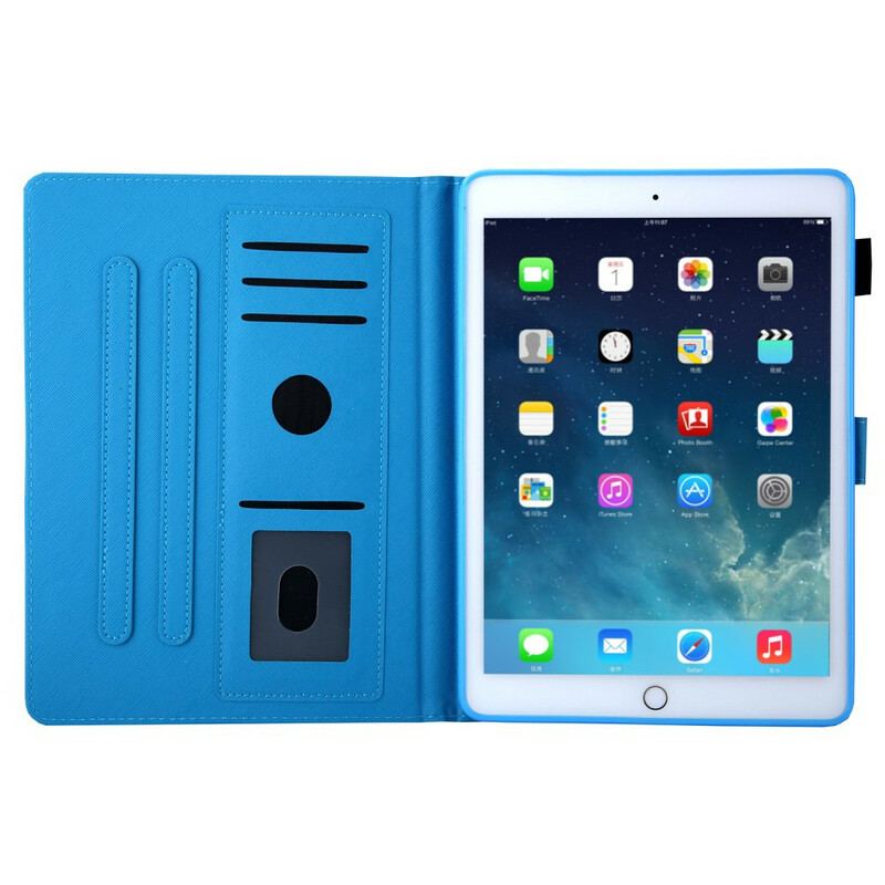 Capa Flip Para iPad 10.2" (2020) (2019) Só Gatos