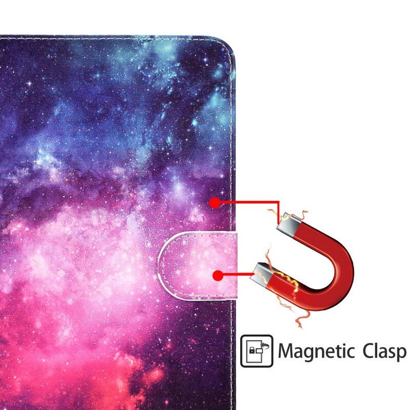 Capa Flip Para iPad 10.2" (2020) (2019) Universo