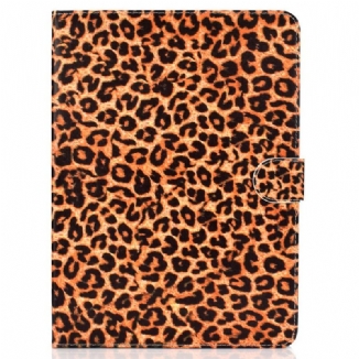 Capa Folio Para iPad 10.2" (2020) (2019) Leopardo