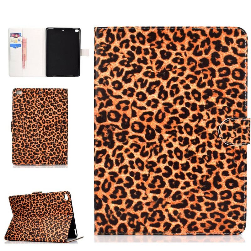 Capa Folio Para iPad 10.2" (2020) (2019) Leopardo