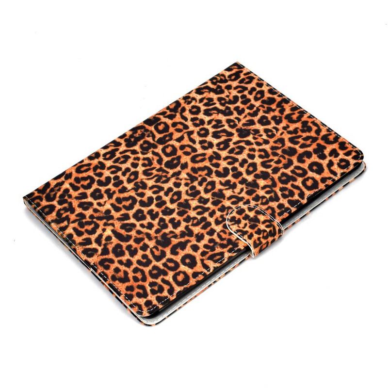 Capa Folio Para iPad 10.2" (2020) (2019) Leopardo