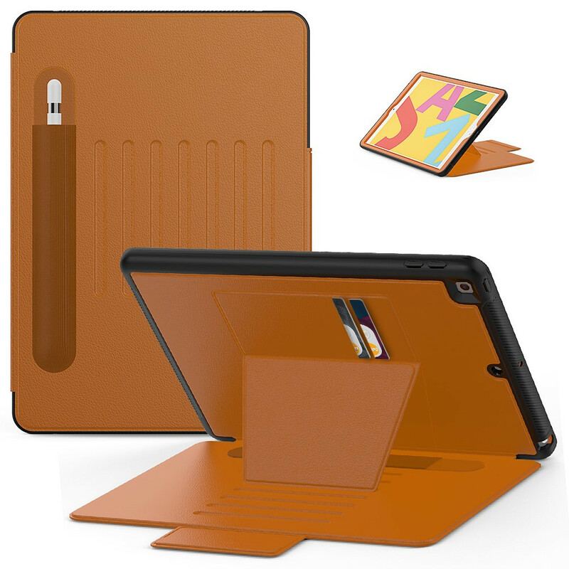 Capa Para iPad 10.2" (2020) (2019) Multiângulos E Suporte Para Caneta