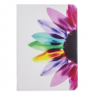 Capa Para iPad 10.2" (2020) (2019) Pintura De Flores