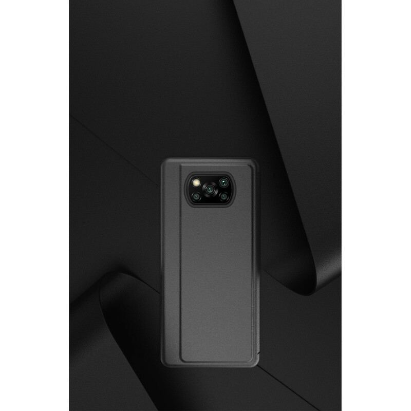 Capa De Celular Para Poco X3 / X3 Pro / X3 NFC Couro Sintético Texturizado