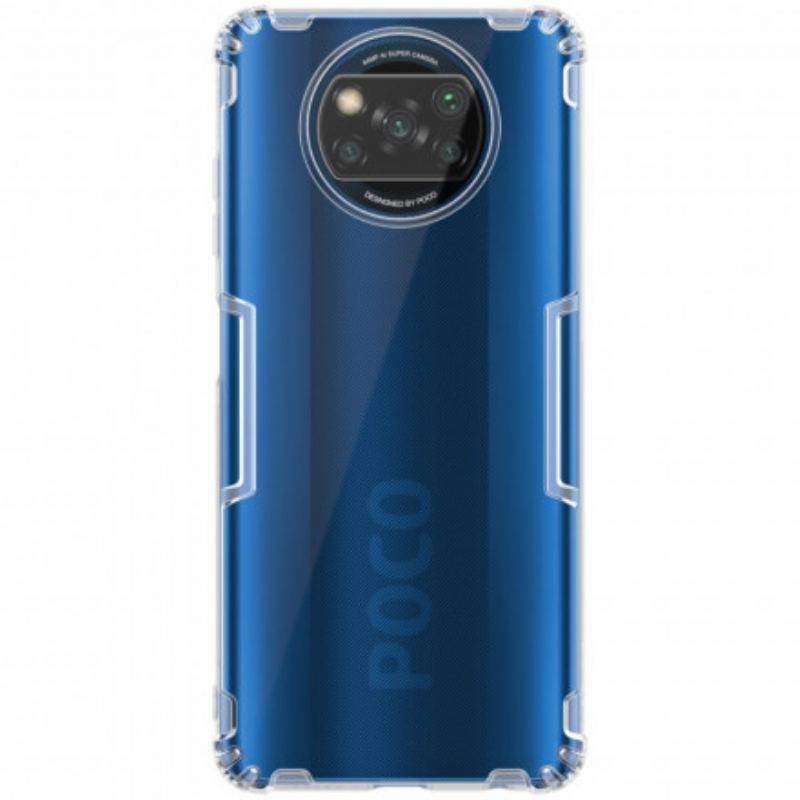 Capa De Celular Para Poco X3 / X3 Pro / X3 NFC Nillkin Transparente Reforçado