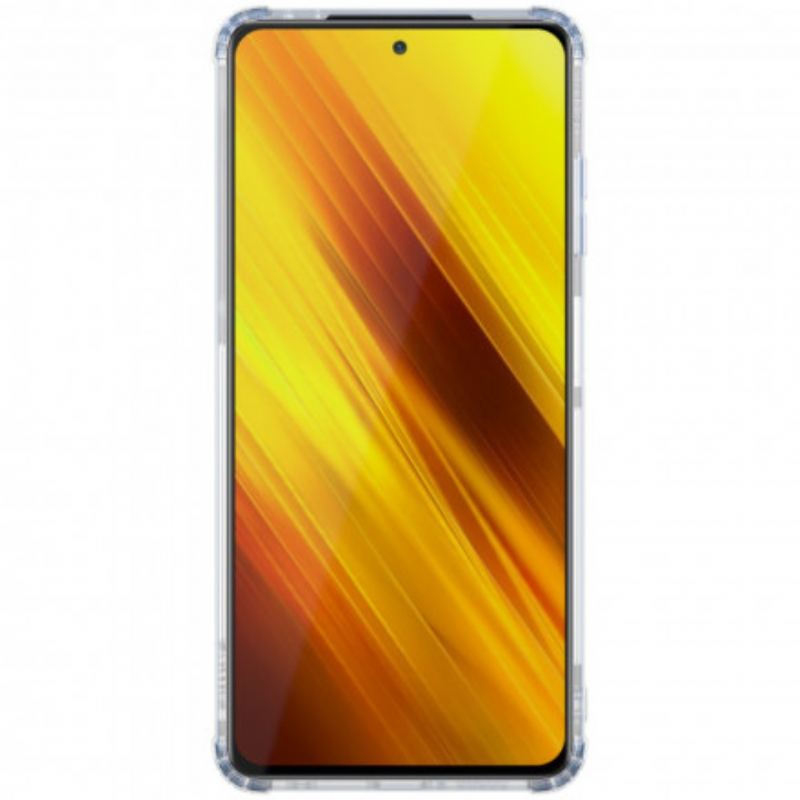 Capa De Celular Para Poco X3 / X3 Pro / X3 NFC Nillkin Transparente Reforçado