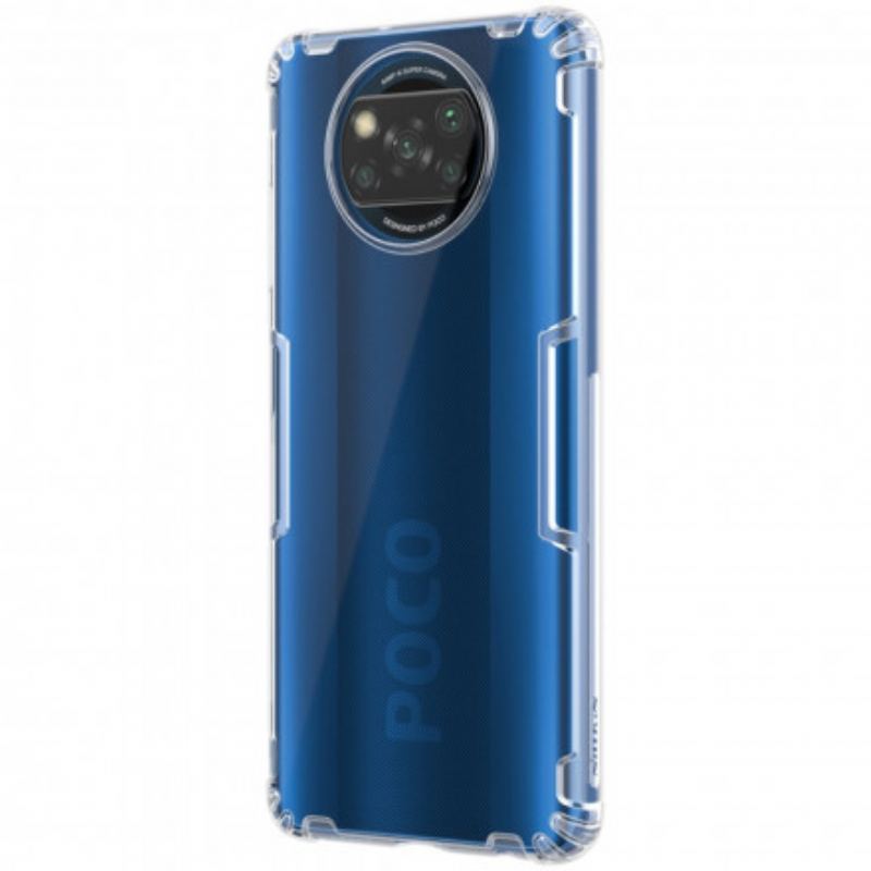 Capa De Celular Para Poco X3 / X3 Pro / X3 NFC Nillkin Transparente Reforçado