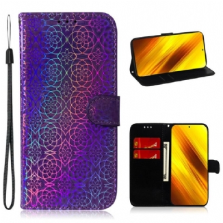 Capa Flip Para Poco X3 / X3 Pro / X3 NFC Cor Pura