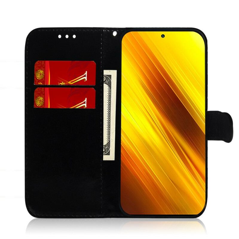 Capa Flip Para Poco X3 / X3 Pro / X3 NFC Cor Pura