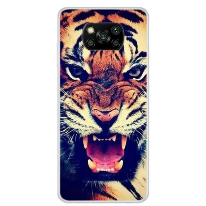 Capa Para Poco X3 / X3 Pro / X3 NFC Tigre Frontal