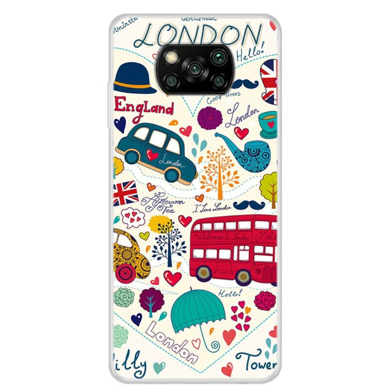 Capa Para Poco X3 / X3 Pro / X3 NFC Vida Em Londres