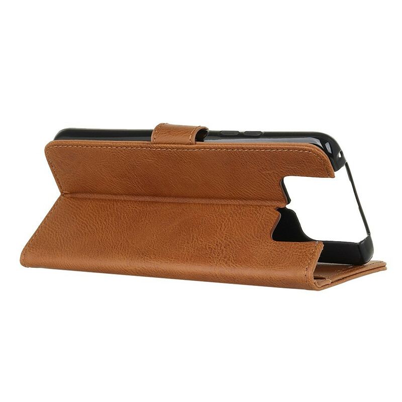 Capa De Couro Para Asus Zenfone 8 Flip Couro Sintético Khazneh Flip