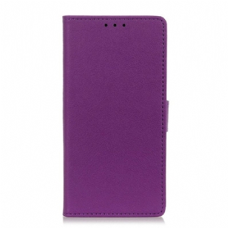 Capa Flip Para Asus Zenfone 8 Flip De Couro Flip Clássico De Couro Falso