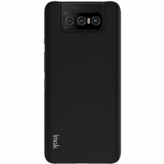 Capa Para Asus Zenfone 8 Flip De Couro Imak Rígido