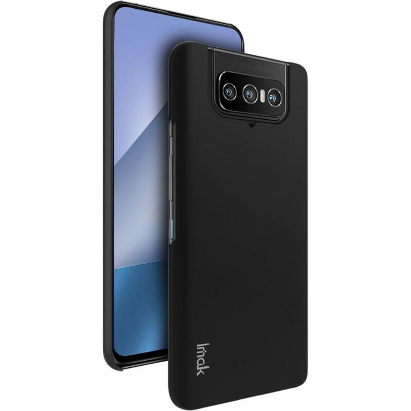 Capa Para Asus Zenfone 8 Flip De Couro Imak Rígido