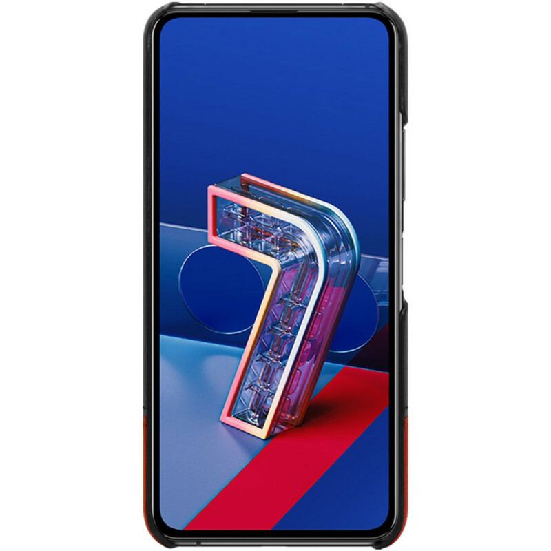 Capa Para Asus Zenfone 8 Flip De Couro Imak Série Ruiyi Efeito Couro