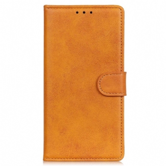 Capa Flip Para Poco F4 GT Couro Sintético Fosco