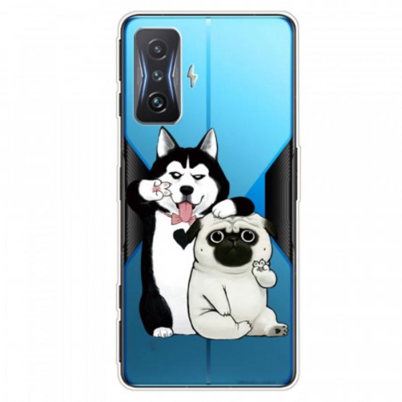 Capa Para Poco F4 GT Cão E Gato