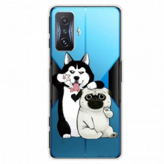 Capa Para Poco F4 GT Cão E Gato