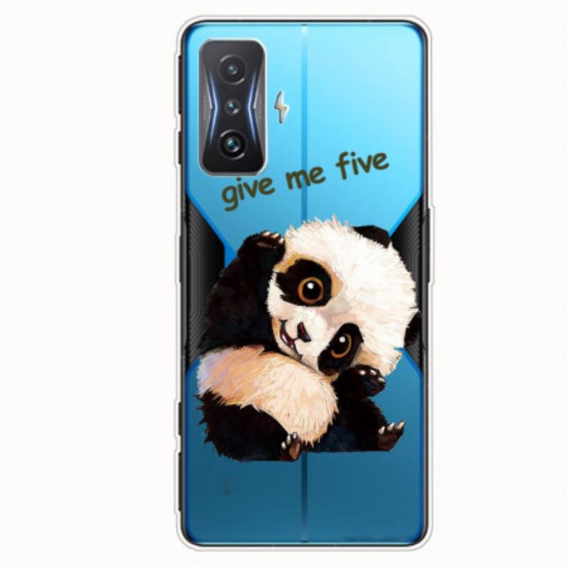 Capa Para Poco F4 GT Panda Me Dê Cinco