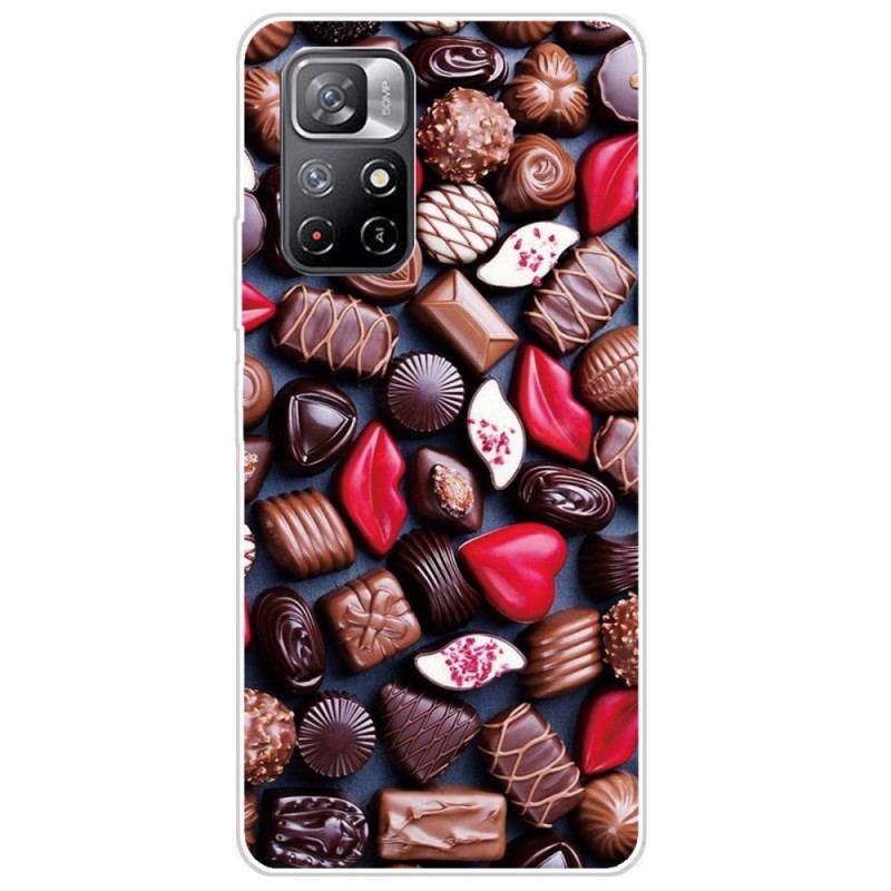 Capa De Celular Para Xiaomi Redmi Note 11 Pro Plus 5G Chocolate Flexível