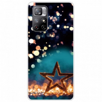 Capa De Celular Para Xiaomi Redmi Note 11 Pro Plus 5G Estrela Flexível